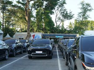Ratusan Mobil Listrik Toyota Kawal World Water Forum di Bali