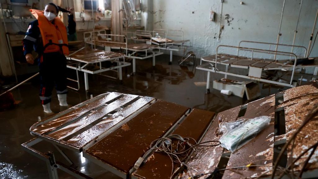 Begini Kondisi RS di Brasil Pascabanjir, Penuh Lumpur Begini Kondisi RS di Brasil Pascabanjir, Penuh Lumpur