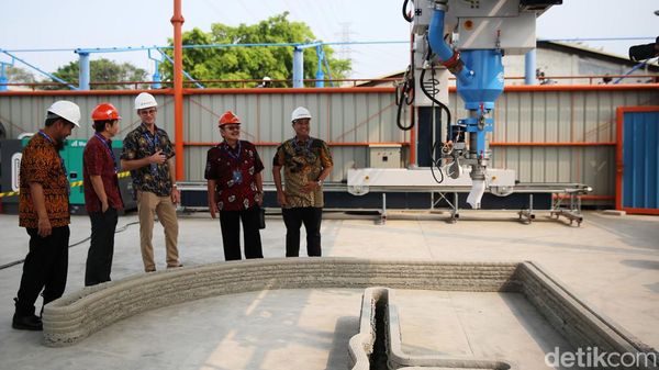 BNBR Masuki Bisnis Printing Konstruksi 3 Dimensi