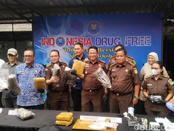 BNN Musnahkan 11,8 Kg Barang Bukti Narkoba, Ada yang dari Hawaii