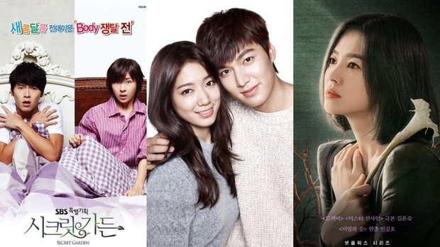 Drama Korea Secret Garden, The Heirs, & The Glory/Foto: SBS, Netflix