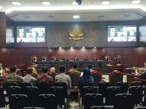 MK Tak Terima Gugatan PPP soal Perpindahan Suara ke Garuda di Jabar MK Tak Terima Gugatan PPP soal Perpindahan Suara ke Garuda di Jabar