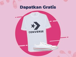 Wolipop Bagi-bagi Gratis Sepatu dan T-Shirt Converse Senilai Rp 1 Juta!