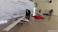 Potret Pesawat Nirawak Karya Profesor UGM Gesang Nugroho