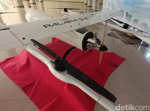 Keren! Ini Drone Palapa Surveilans Ciptaan Guru Besar UGM