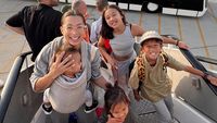 8 Foto Jennifer Bachdim Liburan ke Eropa Tanpa Suami, Momong 4 Anak Sendiri