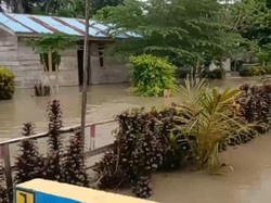 Banjir Rendam 89 Rumah di Desa Seti Bhakti Maluku Tengah gegara Tanggul Jebol