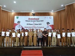 435 Kades di Kebumen Terima SK Perpanjangan Jabatan dari Bupati