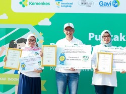 Pemkot Tangsel Raih 3 Penghargaan Kemenkes Terkait Capaian Imunisasi