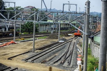 Penampakan Terkini Proyek Stasiun Ultimate Rangkasbitung