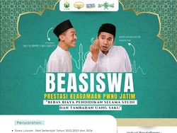 Beasiswa Prestasi Keagamaan PWNU Jatim 2024, Ini Alur Pendaftaran-Syaratnya