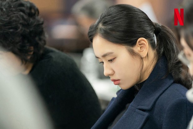 Potret Ahn Eun Jin dalam pembacaan naskah drama 'Everything Will Come True'
