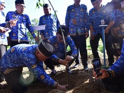 Zudan Arif Canangkan Gerakan Sulsel Menanam untuk Dukung Ekonomi Hijau-Biru