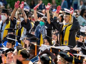 Ratusan Mahasiswa Yale AS Kompak Bela Palestina saat Momen Wisuda