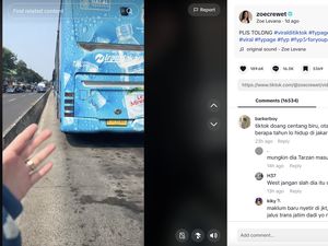 Viral Selebgram Nyangkut di Jalur TransJakarta Viral Selebgram Nyangkut di Jalur TransJakarta