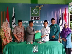3 Tokoh Ini Daftar Pilkada Klaten Lewat PKB, Ada Pensiunan Polri-Pengusaha