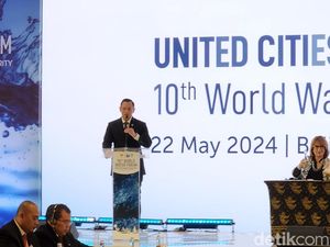 AHY Bicara Akses Berkeadilan Air Bersih di WWF Bali, Serukan Kolaborasi