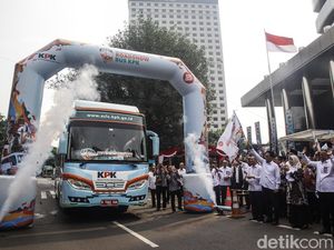 Bus Antikorupsi Mulai Roadshow Keliling Indonesia
