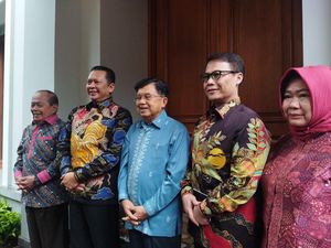 Pimpinan MPR Temui JK, Bahas Rencana Perbaikan Pemerintahan 5 Tahun ke Depan