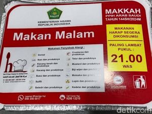 Jemaah Harus Konsumsi Makanan 2 Jam usai Diterima