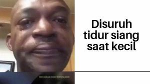 Meme Kocak Tidur Siang, Waktu Kecil Dibenci Sekarang Dinantikan
