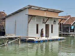 Melihat Prototipe Rumah Mumbul di Sayung, Jurus Bupati Demak Atasi Rob