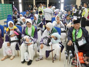 JCH Embarkasi Palembang Diminta Tak Bawa Barang Aneh yang Dilarang