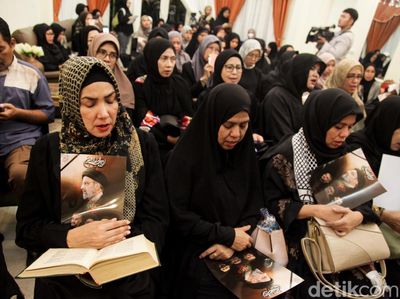 Suasana Tahlilan Wafatnya Ebrahim Raisi di Rumdin Dubes Iran