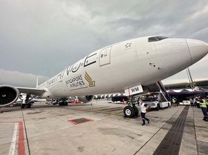 Boeing 777-300ER Singapore Airlines yang Turbulensi Seharga Rp 6 Triliun Boeing 777-300ER Singapore Airlines yang Turbulensi Seharga Rp 6 Triliun