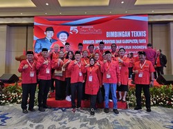 Ratusan Kader PDIP Jatim Ramaikan Rakernas di Jakarta