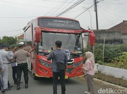 Puluhan Bus Terjaring Razia di Tulungagung karena Langgar Aturan