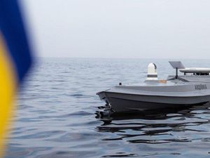 Drone Bayi Laut Ukraina Ancam Kapal Perang Rusia