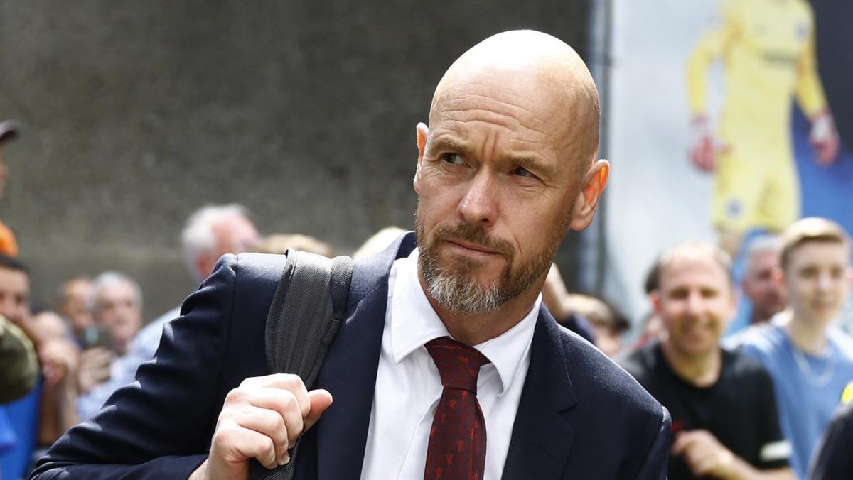 Erik ten Hag diyakini bakal tetap dipecat Manchester United (Action Images via Reuters/Peter Cziborra)