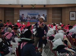 Sempat Tertunda Kendala Teknis, Kloter 41 Embarkasi Solo Akhirnya Terbang