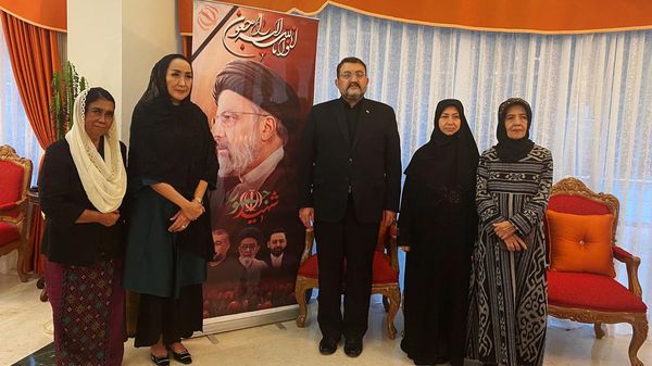 Ketum Kowani Sampaikan Bela Sungkawa untuk Raisi di Kediaman Dubes Iran