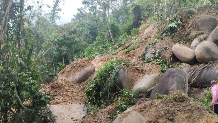 8 Desa di Bambang Mamasa Sulbar Terisolasi Akibat Longsor, 8 Rumah Rusak