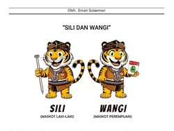 Mengenal Sili dan Wangi, Maskot Pilgub Jabar 2024