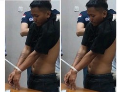 Tertunduk Pegi Tersangka Pembunuh Vina saat Ditangkap Polisi