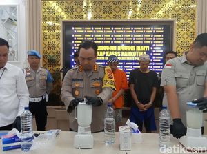 13 Kilogram Sabu Dimusnahkan Polrestabes Palembang, 2 Tersangka Diamankan