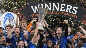 Sejarah, Atalanta Raih Trofi Liga Europa Pertama