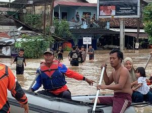 Sungai di Muara Enim Meluap, Ratusan Rumah Warga Terendam