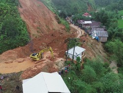 Update Longsor di Mamasa: 192 Rumah Terdampak-1.270 Warga Mengungsi