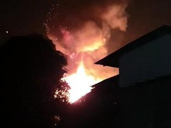 Pangkalan Gas Terbakar di Deli Serdang, Warga Dengar Ledakan Berulang-ulang