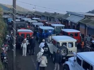 Long Weekend Waisak, Kemacetan Parah Terjadi di Gunung Bromo