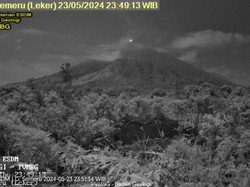 Gunung Semeru Erupsi 10 Kali dalam Sehari, Muntahkan Abu 1.000-500 Meter