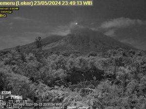Gunung Semeru Erupsi 10 Kali dalam Sehari, Muntahkan Abu 1.000-500 Meter Gunung Semeru Erupsi 10 Kali dalam Sehari, Muntahkan Abu 1.000-500 Meter