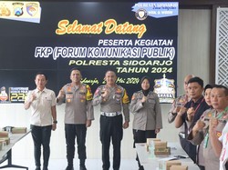 Optimalkan Pelayanan, Polresta Sidoarjo Gelar Forum Komunikasi Publik