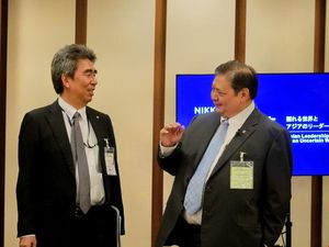 Airlangga Paparkan Potensi Ekonomi Digital RI ke Petinggi Nikkei Airlangga Paparkan Potensi Ekonomi Digital RI ke Petinggi Nikkei