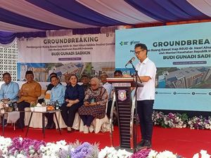 Menkes Groundbreaking Gedung Rawat Inap RSUD Hasri Ainun Habibie Gorontalo