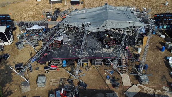 Potret Panggung Kampanye Capres Meksiko yang Roboh Tewaskan 9 Orang